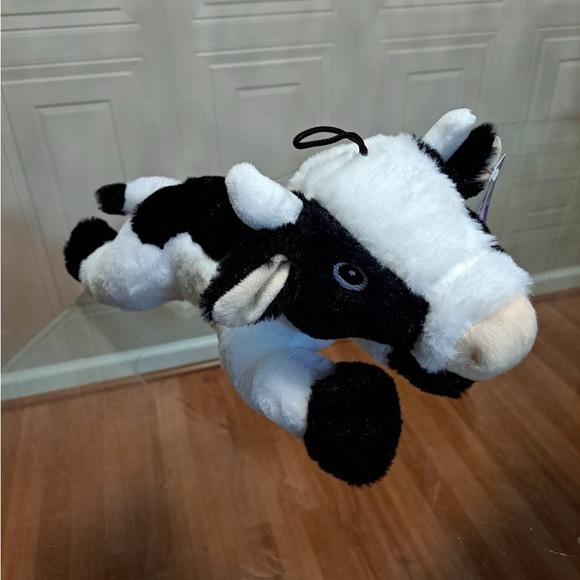 Brand New Patchwork Cow Pet Toy 16” With Squeaker. - Picture 3 of 4